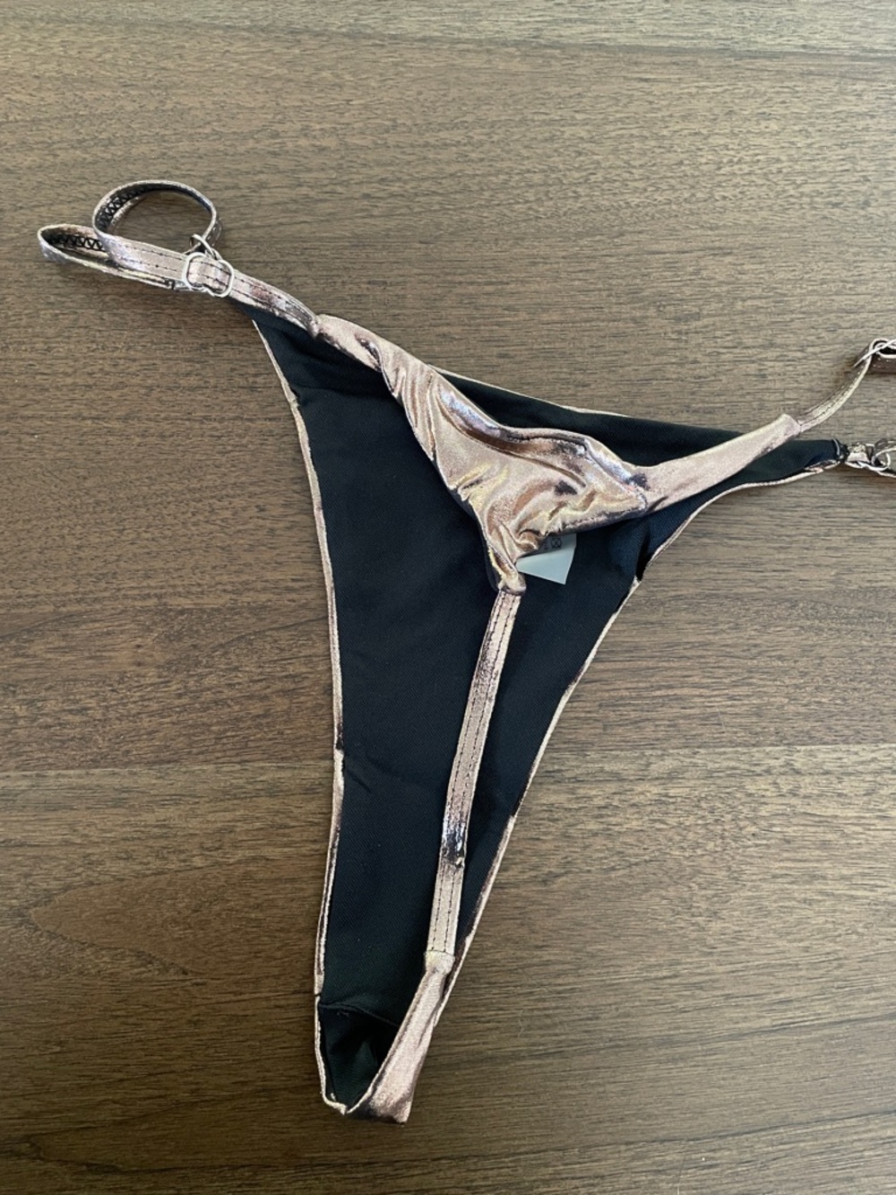 Bikini Set with Rhinestone Harness - Picture 6 of 7